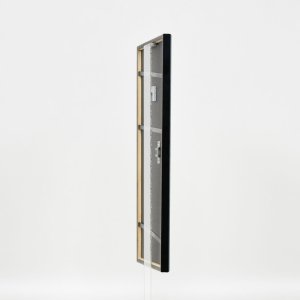 Effect houten lijst profiel 23 blauw 30x30 cm Anti-reflecterend glas