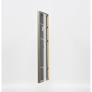 Effect Massief houten lijst Profiel 29 zilver 30x30 cm Museumglas