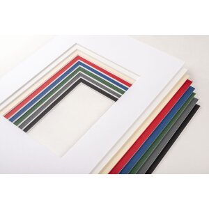 Walther Afgeschuind passepartout 15x20 cm (10x15 cm) poolwit
