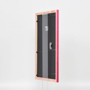 Effectief houten lijst Profiel 89 paars 30,5x91,5 cm antireflecterend glas