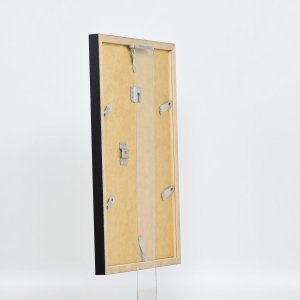 Effect houten lijst profiel 33 zwart 30,5x91,5 cm acrylglas