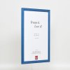 Effect houten lijst Profiel 89 blauw 30,5x91,5 cm Museum glas