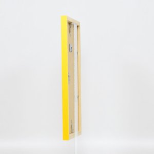 Houten lijst Top Cube 35x100 cm geel normaal glas