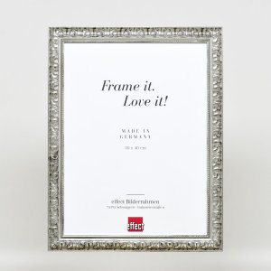 Effect houten lijst profiel 94 zilver 35x100 cm anti-reflecterend glas