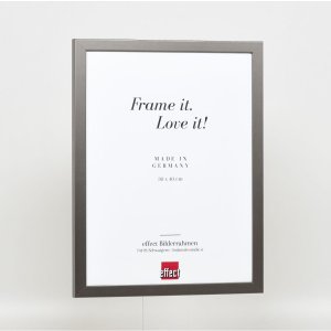 Houten lijst Top Cube 35x50 cm platina normaal glas