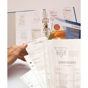 herma fotofaan transparante enveloppen 9x13cm hoog wit 10 enveloppen