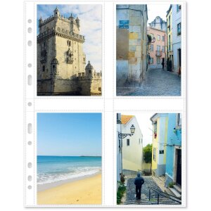 herma fotofaan transparante enveloppen 9x13cm hoog wit 10 enveloppen