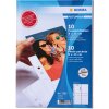 herma fotofaan transparante enveloppen 9x13cm hoog wit 10 enveloppen