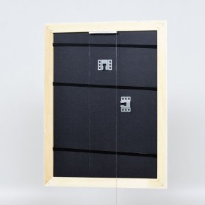 Effect houten baroklijst Profiel 37 wit 35x50 cm Museumglas
