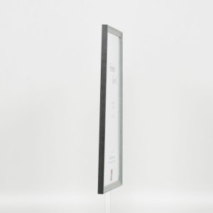 Effect massief houten lijst Profiel 25 blauw 40x40 cm Museum glas