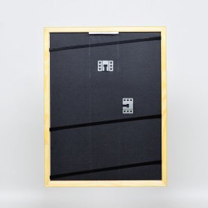 Effect houten lijst Profiel 89 lichtbruin 40x40 cm Museum glas