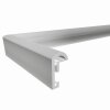 Kunststof wissellijst galeria voor 5 x 10x15 cm - zilver