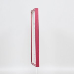 Effect houten lijst profiel 35 rood 40x50 cm normaal glas + afstandhouder
