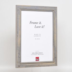 Effect Massief houten fotolijst 2240 Grijs 40x50 cm Anti-reflecterend glas