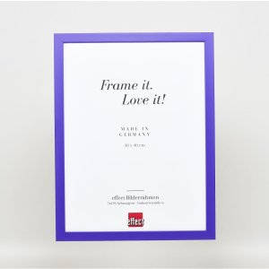 Houten lijst Top Cube 40x60 cm paars anti-reflex glas