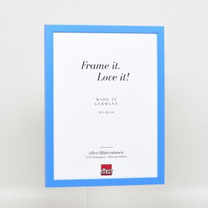 Houten lijst Top Cube 42x59,4 cm blauw normaal glas