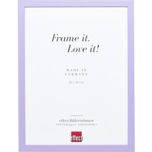 Houten lijst Top Cube 42x59,4 cm lila normaal glas