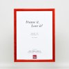 Effect Houten lijst Profiel 89 rood 42x59,4 cm Normaal glas