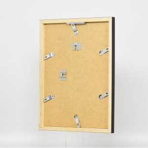 Houten lijst Top Cube 42x59,4 cm zwart antireflexglas