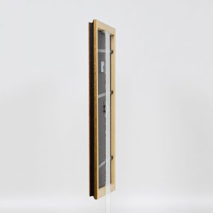 Effect houten lijst profiel 21 notenbruin 42x59,4 cm acryl glas