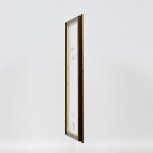 Effect houten lijst profiel 21 notenbruin 42x59,4 cm acryl glas