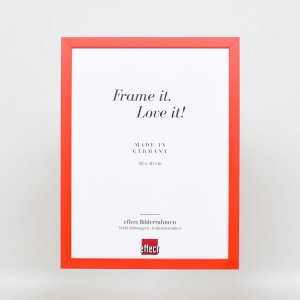 Houten lijst Top Cube 42x59,4 cm rood museumglas
