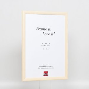 Effect houten lijst Profiel 89 wit 45x60 cm Normaal glas