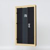 Effect houten lijst profiel 21 notenbruin 45x80 cm acryl glas