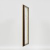 Effect houten lijst profiel 21 notenbruin 45x80 cm acryl glas