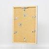 Houten lijst Top Cube 45x80 cm zilverkleurig anti-reflexglas