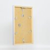 Houten lijst Top Cube 45x80 cm zilverkleurig anti-reflexglas