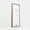 Effect Houten lijst Profiel 35 bruin 45x80 cm Museumglas