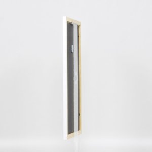 Effect houten lijst profiel 2210 wit 45x80 cm museum glas