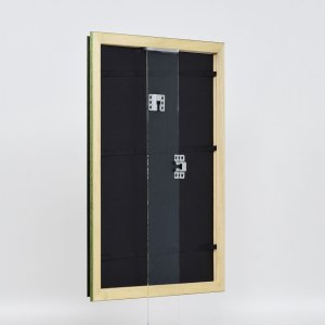 Effect houten lijst profiel 21 groen 50x100 cm acryl glas