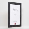 Effect Massief houten fotolijst 2240 zwart 50x100 cm Antireflecterend glas