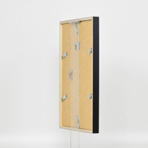 Effect houten lijst profiel 35 zwart 50x60 cm normaal glas + afstandhouder