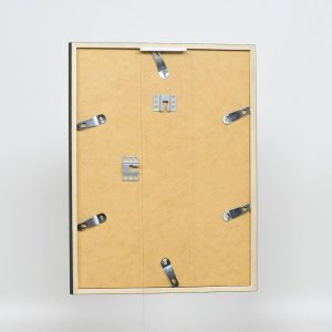 Effect houten lijst profiel 35 zwart 50x60 cm normaal glas + afstandhouder