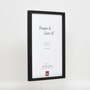 Effect houten lijst profiel 35 zwart 50x60 cm normaal glas + afstandhouder