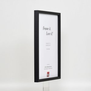 Effect houten lijst profiel 35 zwart 50x60 cm normaal glas + afstandhouder