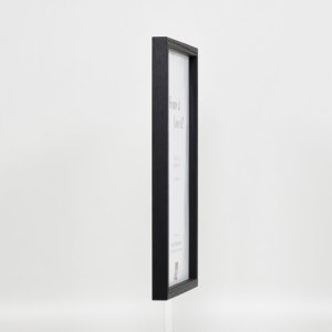 Effect houten lijst profiel 35 zwart 50x60 cm normaal glas + afstandhouder
