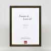 Effect houten lijst profiel 21 groen 50x60 cm Museum glas