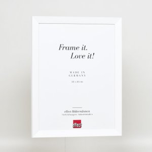 Effect houten lijst Top n wit 50x60 cm Museum glas