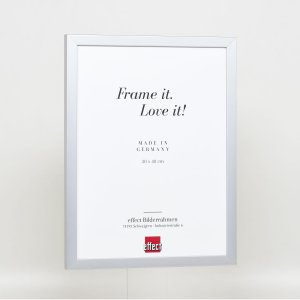 Houten lijst Top Cube 50x65 cm zilver acryl glas