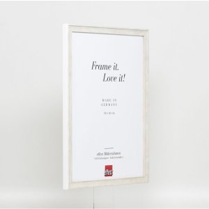 Effect houten lijst profiel 2070 normaal glas 50x65 cm wit
