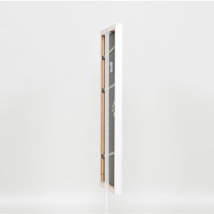 Effect houten lijst profiel 2070 normaal glas 50x65 cm wit