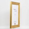 Effect houten lijst profiel 95 goud 50x65 cm normaal glas