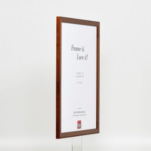 Effect houten lijst profiel 89 donkerbruin 50x75 cm normaal glas