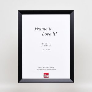 Houten lijst met effect Top n zwart 59,4x84,1 cm ontspiegeld glas