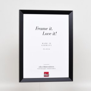 Houten lijst met effect Top n zwart 59,4x84,1 cm ontspiegeld glas