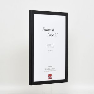 Houten lijst Top Cube 60x60 cm zwart normaal glas